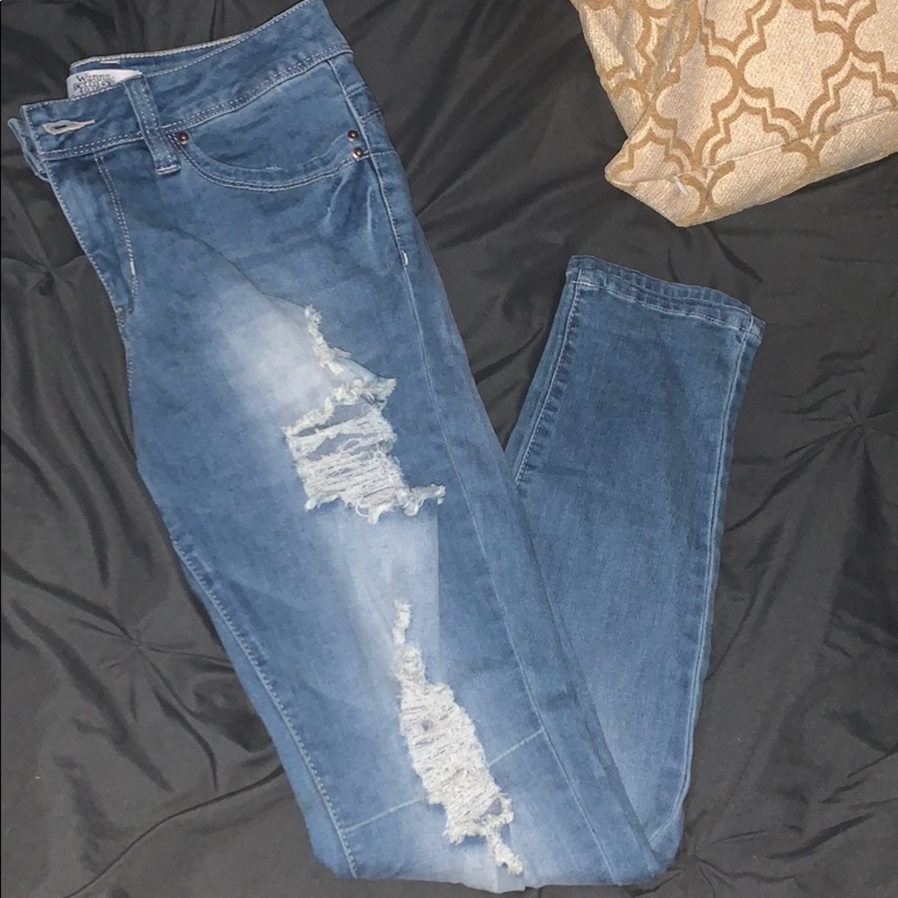 Ripped jeans
